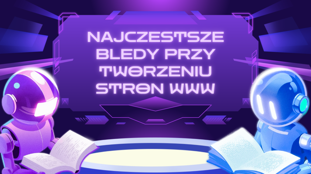 Najczęstsze błędy przy tworzeniu stron WWW